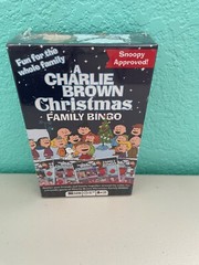 Charlie Brown Christmas Family Bingo Peanuts 2-18 player 8+ Years NEW SEALED