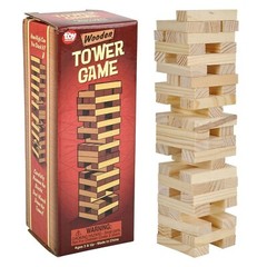 3 Towers ! Mini Wooden Tower Classic Game Set 6 inches tall super fast shipping
