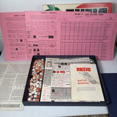 Vintage Anzio Avalon Hill Wargame Board Game WWII Strategy 1944 Italy Campaign