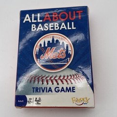 Mets All About Baseball Trivia Game MLB Card Game 250 Question Game 2011