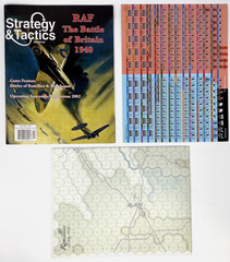 Strategy & Tactics Wargaming Magazine Lot: 254, 256, 257, and 258 UNPUNCHED