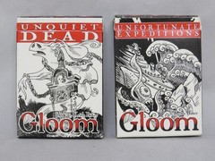 Atlas – Gloom Lot – Gloom Card Game + 4 Expansions (EX) Keith Baker