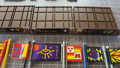 Battle Masters Board Game Parts Lot -Milton Bradley Vintage – 130 pieces – Tower