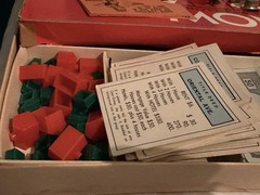 1961 Monopoly Game by Parker Brothers Complete Very Good Condition vintage