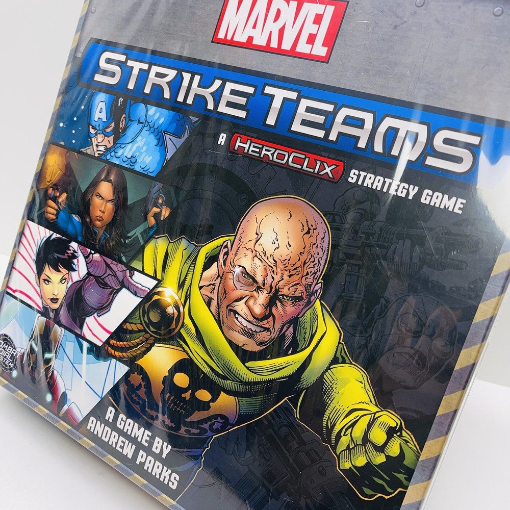 Marvel STRIKE TEAMS a HEROCLIX Strategy Game by Wizkids NECA 2018 – BRAND NEW