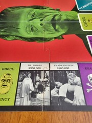 Creature Features Board Game of Horror – Movie Monsters Frankenstein (Complete)