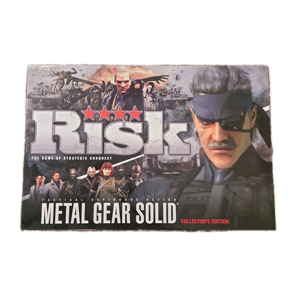 RISK The Game Of Strategic Conquest Metal Gear Solid Collectors Edition