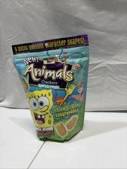 Spongebob Squarepants Animal Crackers Sealed Bag Extremely Rare Wow Nickelodeon