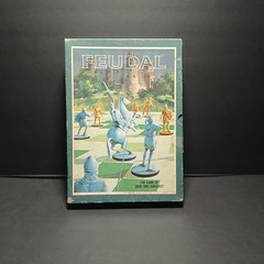 1967 Feudal The Game Of Siege and Conquest 3M Board Game