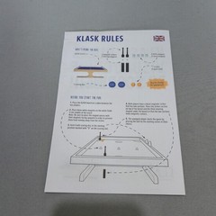 KLASK AN EPIC MAGNETIC BATTLE GAME IN BOX COMPLETE UPGRADED PLEASE READ
