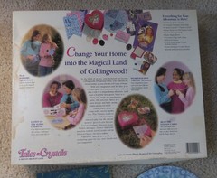 1993 Tales Of The Crystals Board Game Fantasy Milton Bradley – Not Compete/Read