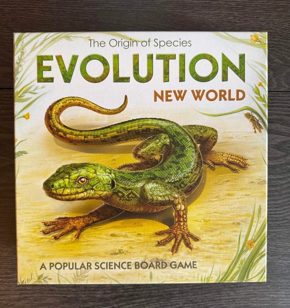 Evolution: New World Strategy Board Game, 2-4 Players, Age 11+ (Barely Used)