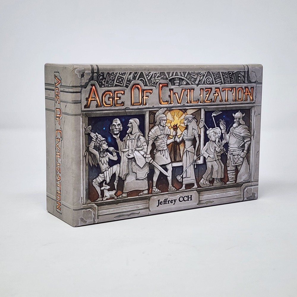 Age of Civilization Board Game Complete Solo Mode 5 Scenarios ICE Makes 2020