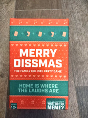 Merry Dissmas Game Family Holiday Party Ages 12+ Christmas Gently Used