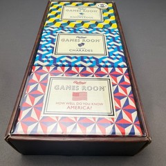 Ridley’s Games Room 3-in-1 Trivia Set General Knowledge Charades America Quiz