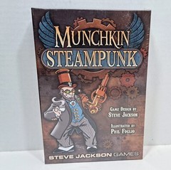 Card Game Munchkin Steampunk New Sealed Board Box 3-6 Player 1st Ed 2nd Printing