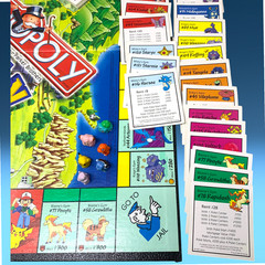 Vintage 1999 Pokemon Monopoly Collector’s Edition COMPLETE Nintendo Board Game