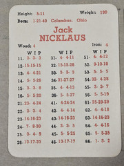 1962 APBA Golf Orig 18 Holes, Shot Board, Player Cards, 3of4 Metal Ball Markers!