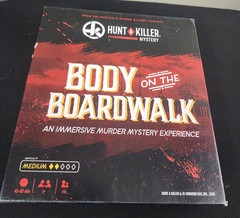 Hunt A Killer Murder Mystery Board Game Lot Body on the Boardwalk