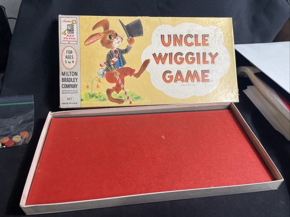 Vintage Milton Bradley 1961 The Uncle Wiggily Board Game