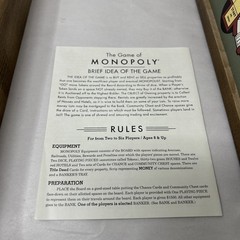 MONOPOLY and Clue Deluxe Vintage 2 in 1 Wood Game Collection Set Complete