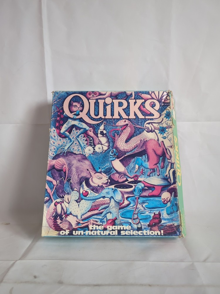 Vintage 1980 Eon Boardgame Quirks The Game of Un-Natural Selection 99% Complete
