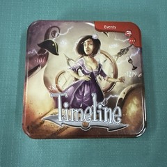 Asmodee Timeline Historical Events Game Tin Box Frederic Henry Complete