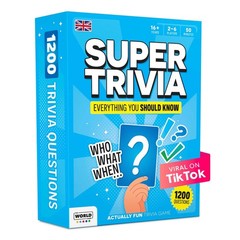 Super Trivia Game for Adults with 1200 Questions – Fun Board Game for Adults …
