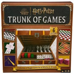 Harry Potter Wizarding World 6-in-1 Wooden Trunk Games Set (Spin Master Games)