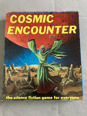 Cosmic Encounter 1978 Science Fiction Board Game EON COMPLETE – PLS READ