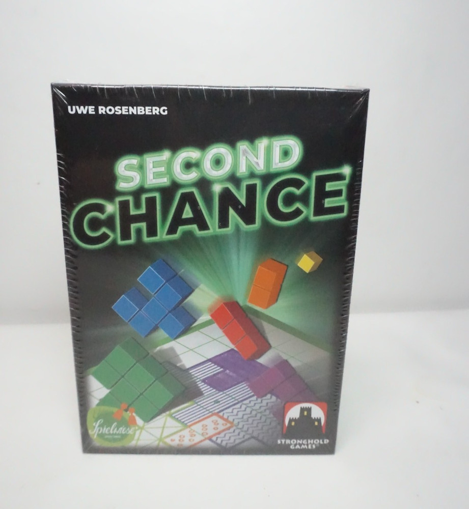 Second Chance (2nd Edition) – Card Game by Stronghold Games, New & Sealed