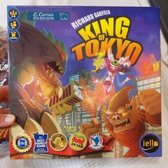 King of Tokyo Board Game Richard Garfield Complete Open Box