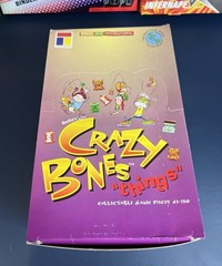 CRAZY BONES THINGS DISPLAY BOX W 36 SEALED PACKS Classic GoGo’s Crazy Bones