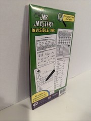 Yes & Know Invisible Ink Return of Mr Mystery Secret Agent Spy & Game Book New
