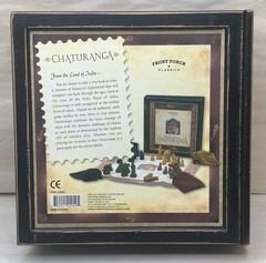 Chaturanga Classic Board Game From India Front Porch Classic Complete *Read*