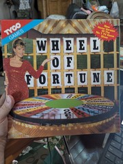 WHEEL OF FORTUNE Board Game Tyco Games 100% COMPLETE 1992