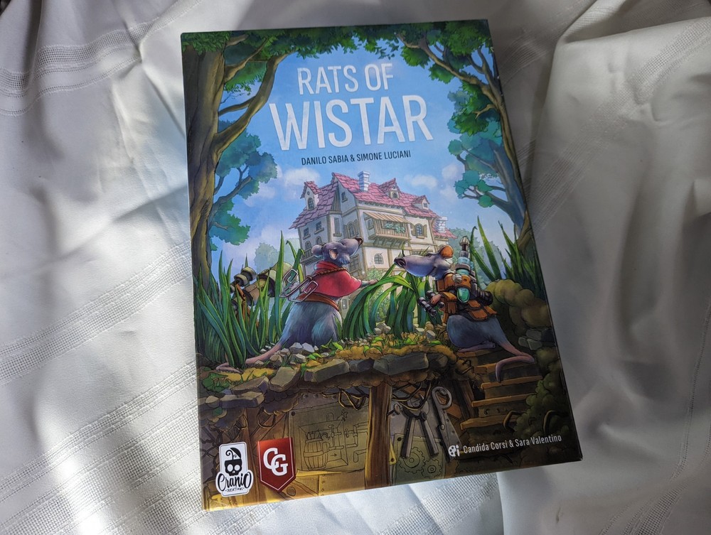 Rats of Wistar – Capstone Games Cranio Creations Italy
