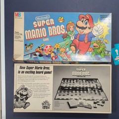 Vintage Super Mario Bros Board Game Milton Bradley 1988 USA