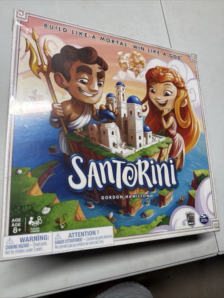 Santorini Board Game 1st Printing NEW SEALED FREE SHIPPING