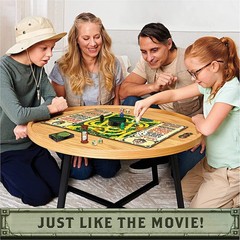 Jumanji the Game Real Wooden Box Edition of the Classic Adventure Board Game