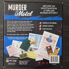 Hunt A Killer Murder at The Motel Mystery Game Complete