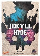Jekyll and Hyde Board Game. USED.AGES14+ 20MINUTES.MANDOO GAMES