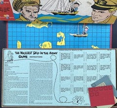 RARE – THE WACKIEST SHIP IN THE ARMY GAME VINTAGE 1965 BOARD GAME MILITARY -READ