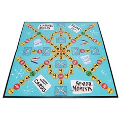 TDC Games Senior Moments Board Game for the Whole Family