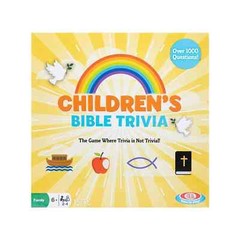 Children’s Bible Trivia Board Game Ideal 2018, Over 1000 Questions, NIB, Sealed