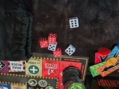 Zombie Road Trip Board Game, Post Apocalyptic Zombie Survival Game, By Aquarius