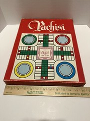 Pachisi A Game of India Board Game Whitman Vintage 1963 COMPLETE *See pics*