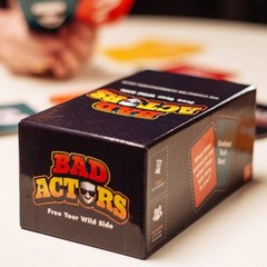 Bad Actors Character Impersonation Party Game Free Your Wild Side Age 17+ Sealed