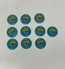 Lot Of 10 Pogs Tazos 1995 Looney Tunes Vintage Chetoos Sabritas