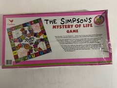 Simpsons Mystery of Life Board Game 1990 Cardinal New Factory Sealed Vintage